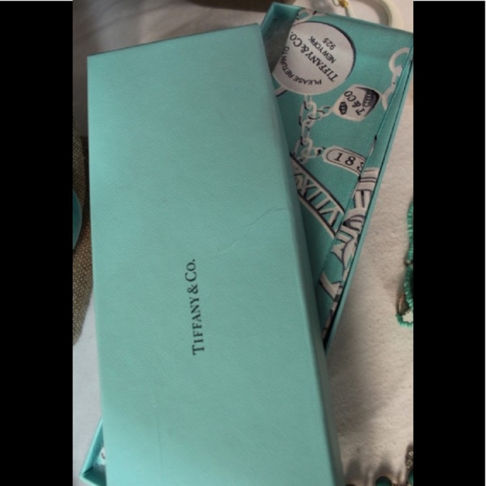 Beautiful Tiffany & Co ribbon scarf
